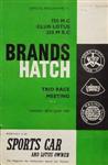 Programme cover of Brands Hatch Circuit, 28/06/1959