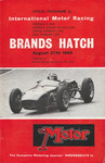 Programme cover of Brands Hatch Circuit, 27/08/1960