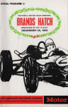Programme cover of Brands Hatch Circuit, 26/12/1962