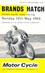 Programme cover of Brands Hatch Circuit, 12/05/1963