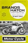 Programme cover of Brands Hatch Circuit, 18/05/1964