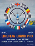 Programme cover of Brands Hatch Circuit, 11/07/1964
