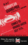 Flyer of Brands Hatch Circuit, 11/07/1964