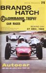 Programme cover of Brands Hatch Circuit, 27/12/1965