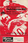 Programme cover of Brands Hatch Circuit, 14/08/1966