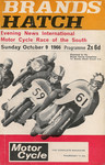 Programme cover of Brands Hatch Circuit, 09/10/1966
