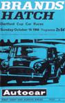 Programme cover of Brands Hatch Circuit, 16/10/1966