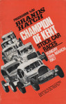 Programme cover of Brands Hatch Circuit, 26/03/1967