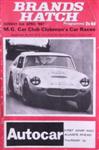 Programme cover of Brands Hatch Circuit, 02/04/1967