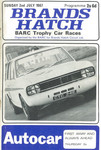 Programme cover of Brands Hatch Circuit, 02/07/1967