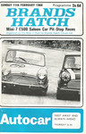 Programme cover of Brands Hatch Circuit, 11/02/1968