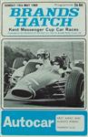 Programme cover of Brands Hatch Circuit, 19/05/1968
