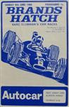 Programme cover of Brands Hatch Circuit, 09/06/1968