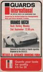 Flyer of Brands Hatch Circuit, 02/09/1968