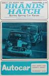 Programme cover of Brands Hatch Circuit, 30/03/1969