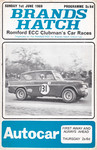 Programme cover of Brands Hatch Circuit, 01/06/1969