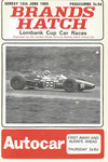 Programme cover of Brands Hatch Circuit, 15/06/1969