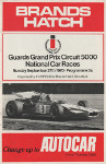 Programme cover of Brands Hatch Circuit, 27/09/1970