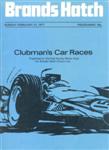 Programme cover of Brands Hatch Circuit, 21/02/1971