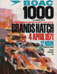 Programme cover of Brands Hatch Circuit, 04/04/1971
