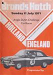 Programme cover of Brands Hatch Circuit, 11/07/1971