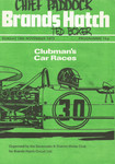 Programme cover of Brands Hatch Circuit, 18/11/1973