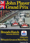 Programme cover of Brands Hatch Circuit, 20/07/1974