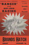 Programme cover of Brands Hatch Circuit, 28/12/1974