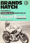 Programme cover of Brands Hatch Circuit, 26/05/1975