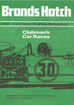 Programme cover of Brands Hatch Circuit, 21/11/1976