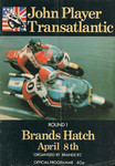 Programme cover of Brands Hatch Circuit, 08/04/1977