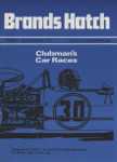 Programme cover of Brands Hatch Circuit, 13/11/1977