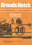 Programme cover of Brands Hatch Circuit, 20/11/1977