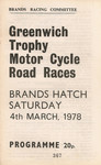 Programme cover of Brands Hatch Circuit, 04/03/1978