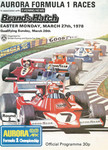 Programme cover of Brands Hatch Circuit, 27/03/1978
