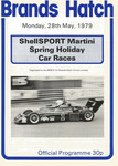 Programme cover of Brands Hatch Circuit, 28/05/1979