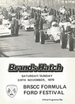 Programme cover of Brands Hatch Circuit, 04/11/1979