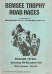 Programme cover of Brands Hatch Circuit, 04/10/1980