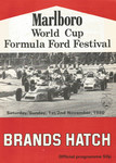 Programme cover of Brands Hatch Circuit, 02/11/1980