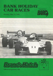 Programme cover of Brands Hatch Circuit, 31/05/1982