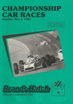 Programme cover of Brands Hatch Circuit, 01/05/1983