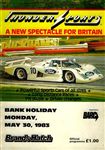Programme cover of Brands Hatch Circuit, 30/05/1983
