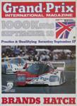 Programme cover of Brands Hatch Circuit, 18/09/1983