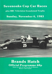 Programme cover of Brands Hatch Circuit, 06/11/1983