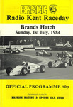 Programme cover of Brands Hatch Circuit, 01/07/1984