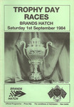 Programme cover of Brands Hatch Circuit, 01/09/1984