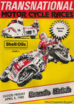 Programme cover of Brands Hatch Circuit, 05/04/1985