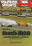 Programme cover of Brands Hatch Circuit, 08/04/1985
