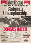Programme cover of Brands Hatch Circuit, 04/05/1985