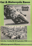Programme cover of Brands Hatch Circuit, 29/09/1985
